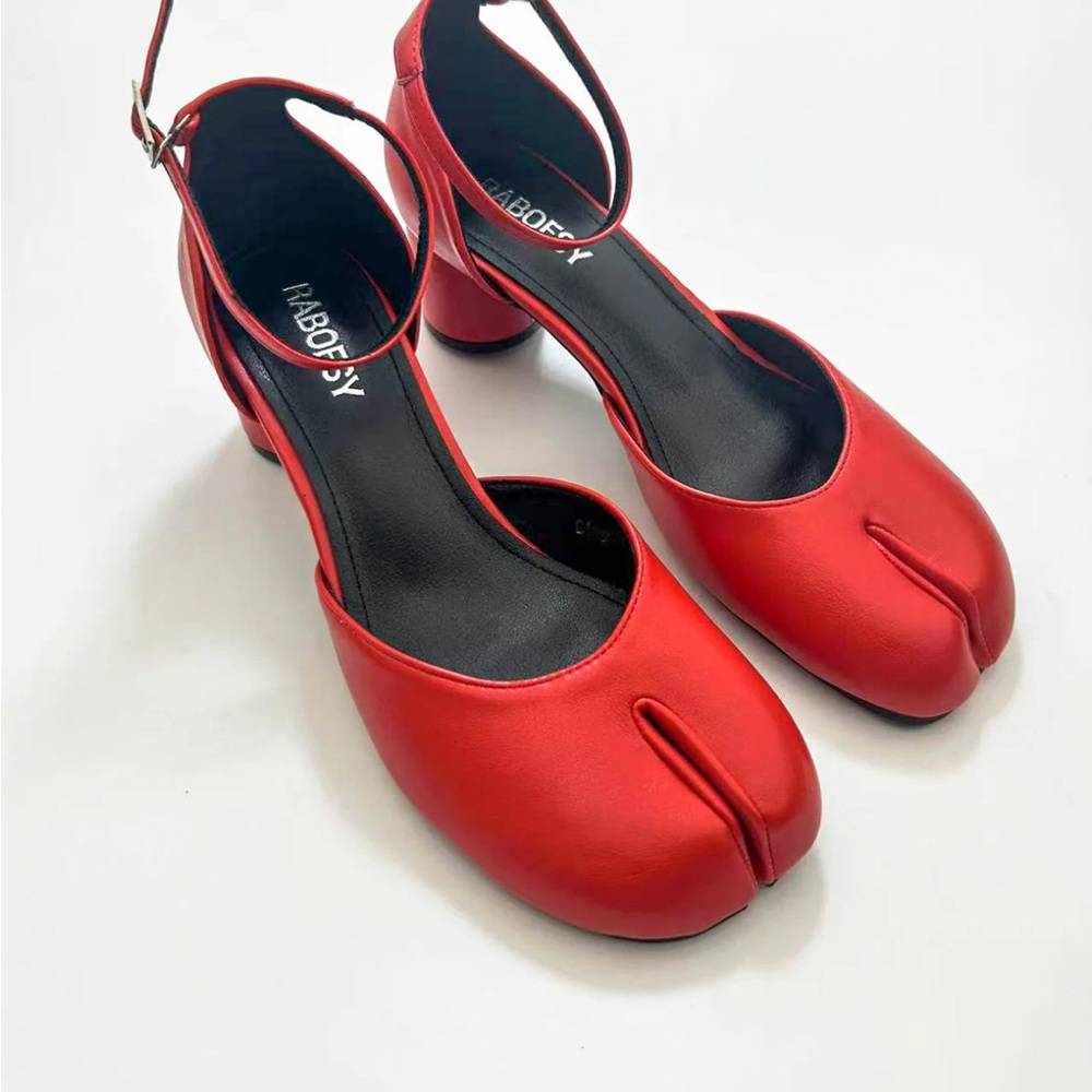 Labosky Women's Red Heeled Shoes